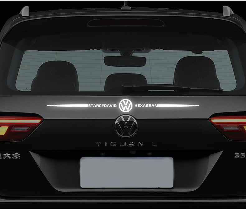 3D spalvoti lazeriu atspindintys automobilių lipdukai, 4 vnt.-LT