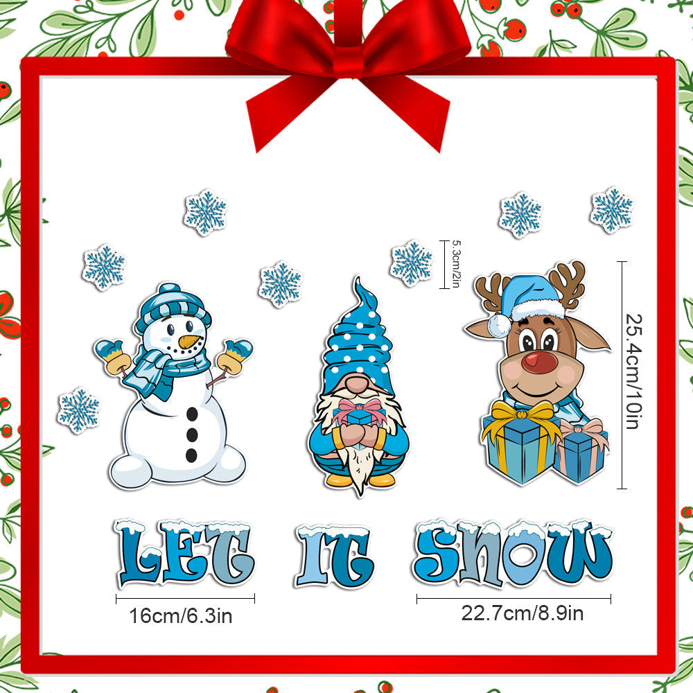 🎁🎅 Kalėdinis magnetinis lipdukas🎄-LT