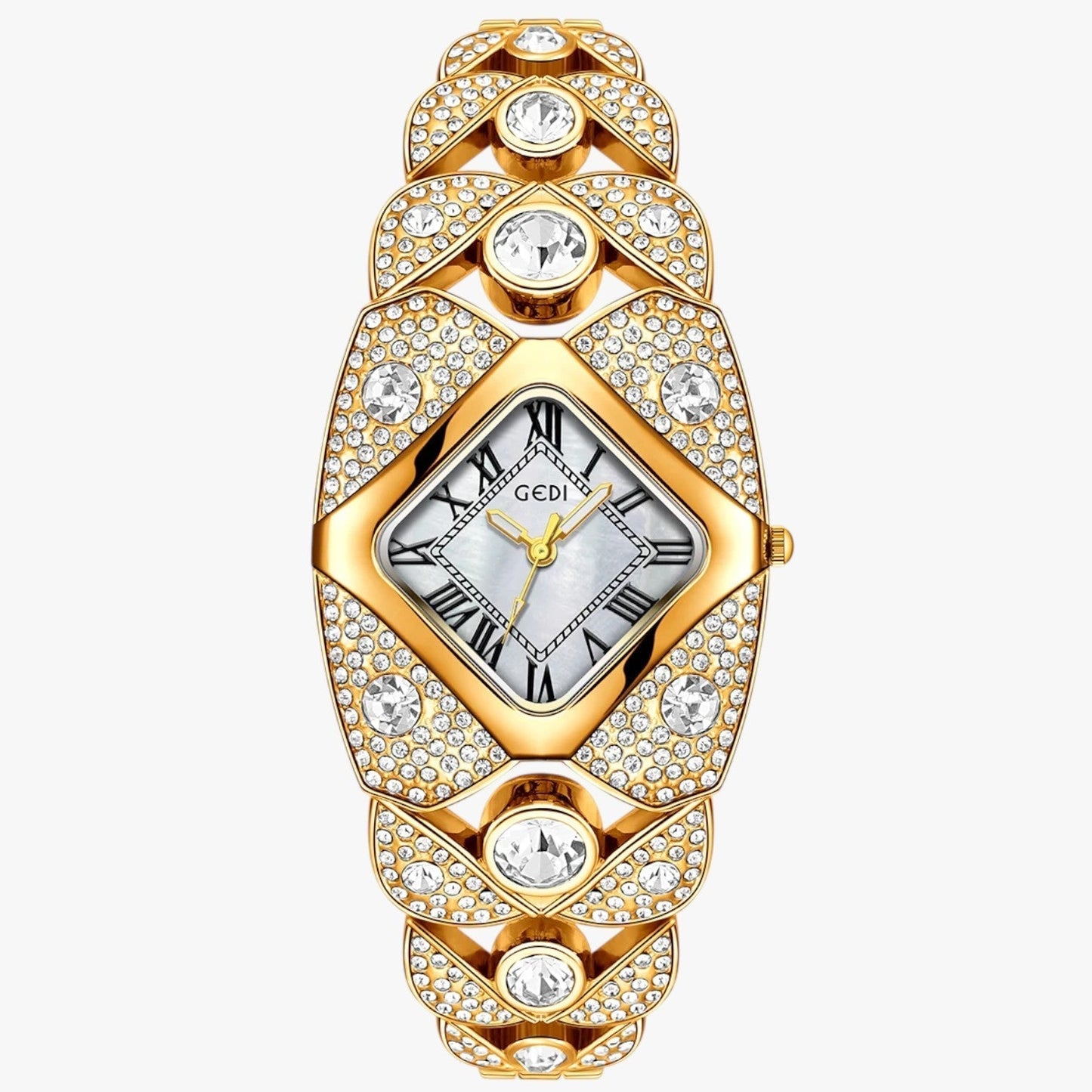 Callie | Damski zegarek 2025 Elegancja z lekką, diamentową obudową i wodoodporną konstrukcją