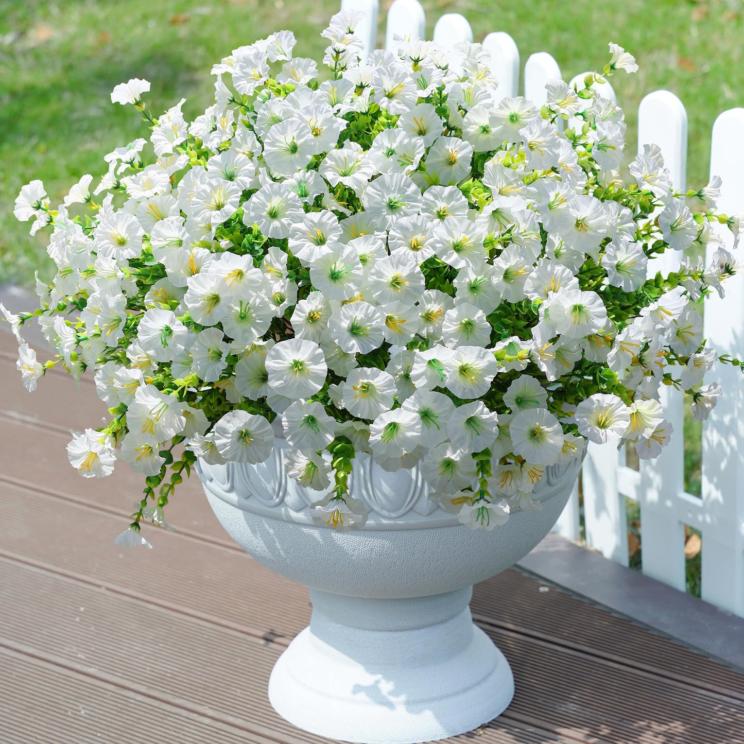 🔥 Ostatni dzień –🔥 Sztuczne kwiaty petunii odporne na promieniowanie UV