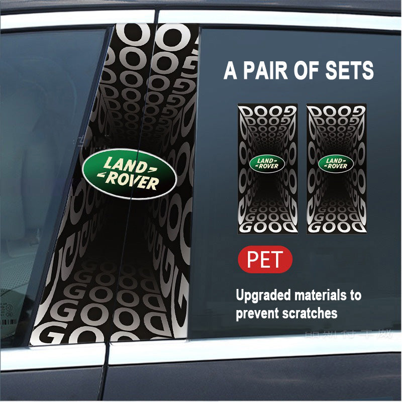 🔥Εκπτώσεις🔥Προστατευτική μεμβράνη HD για τροποποίηση κολόνας B αυτοκινήτου 2025 (2 τεμ.)-GR