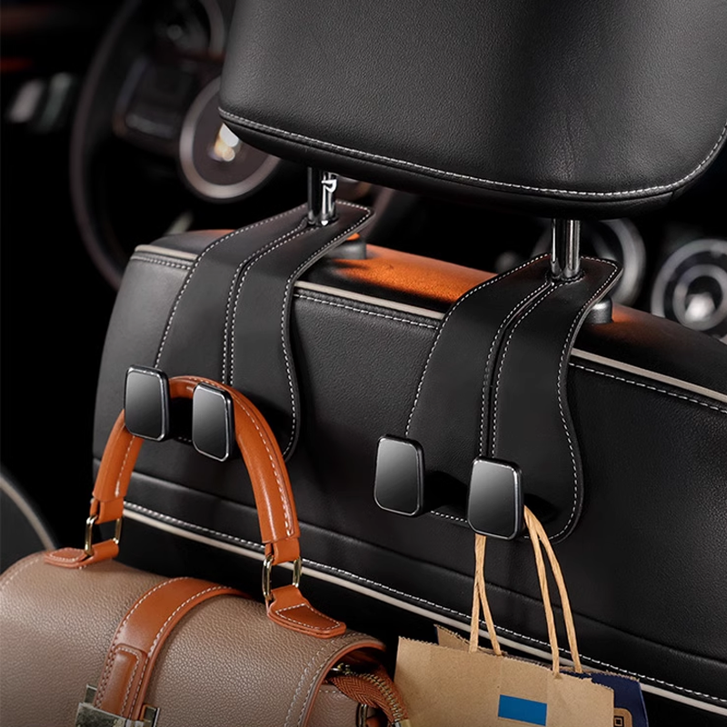 Γάντζος καθίσματος αυτοκινήτου LUXHOOK Premium – Εξατομίκευση λογότυπου και εξοικονόμηση χώρου-GR