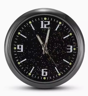 Ζεστές εκπτώσεις ✨50% έκπτωση ✨Φωτεινό ρολόι αυτοκινήτου με χαλαζία-GR