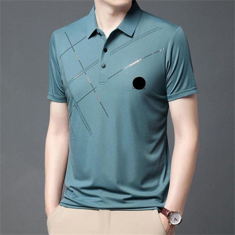 ✨Męska koszula Ice Silk Stretch Shirt