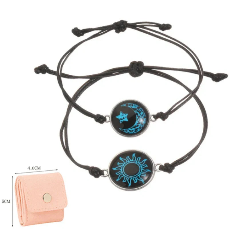 Słońce i Księżyc – Jedna Dusza. 💞 Bransoletki Dla Par, Które Łączą Pomimo Odległości.