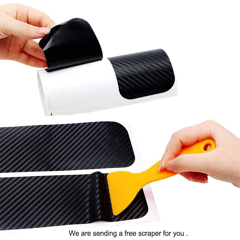 🚗Nálepky na prah dverí z uhlíkových vlákien-SK