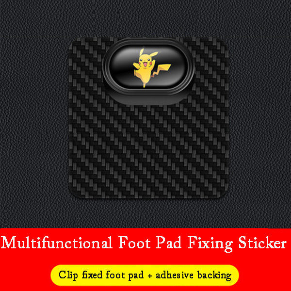 🎉HOT SALE 🎉Multifunctional Carbon Fiber Car Mat Fixing Buckle✨8 Pcs✨