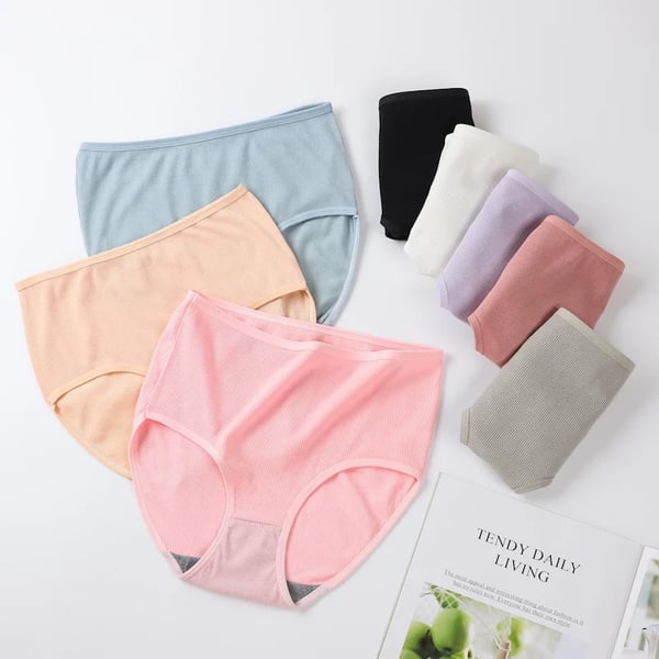 🔥Último día compra 1, llévate 2 gratis🔥- Ropa interior absorbente de cintura alta para mujer✨.