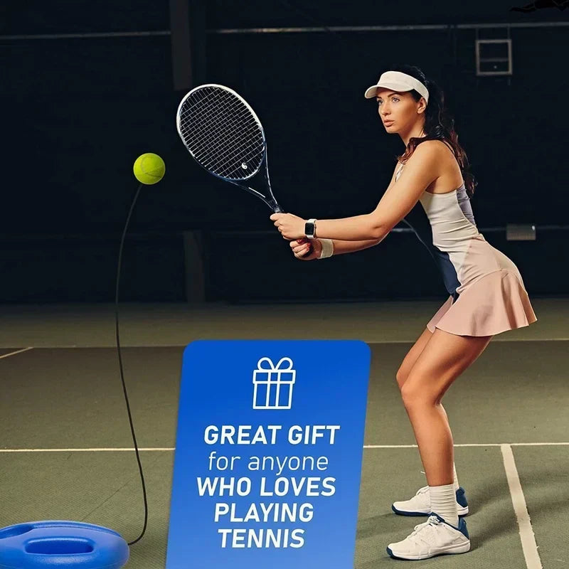 🎾Deska do ćwiczeń tenisowych — automatyczne odbijanie, przenośna konstrukcja, odpowiednia dla graczy na każdym poziomie zaawansowania ✨