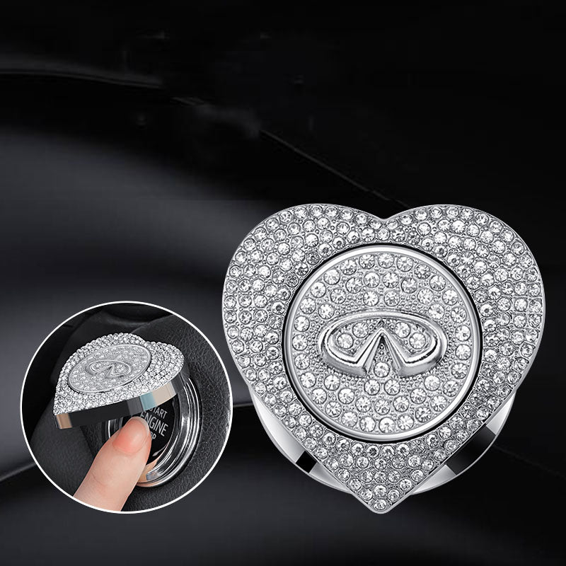 Horúci výpredaj 2025🔥Ochranné puzdro na jedno tlačidlo štartovania s diamantmi-SK