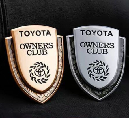 Automobilių etiketės, išorinių modifikacijų priedai, medžiagos, sparnai, šonai, galiniai lipdukai, trimatis metalinis įvaizdis, kūrybinga kėbulo etiketė-LT