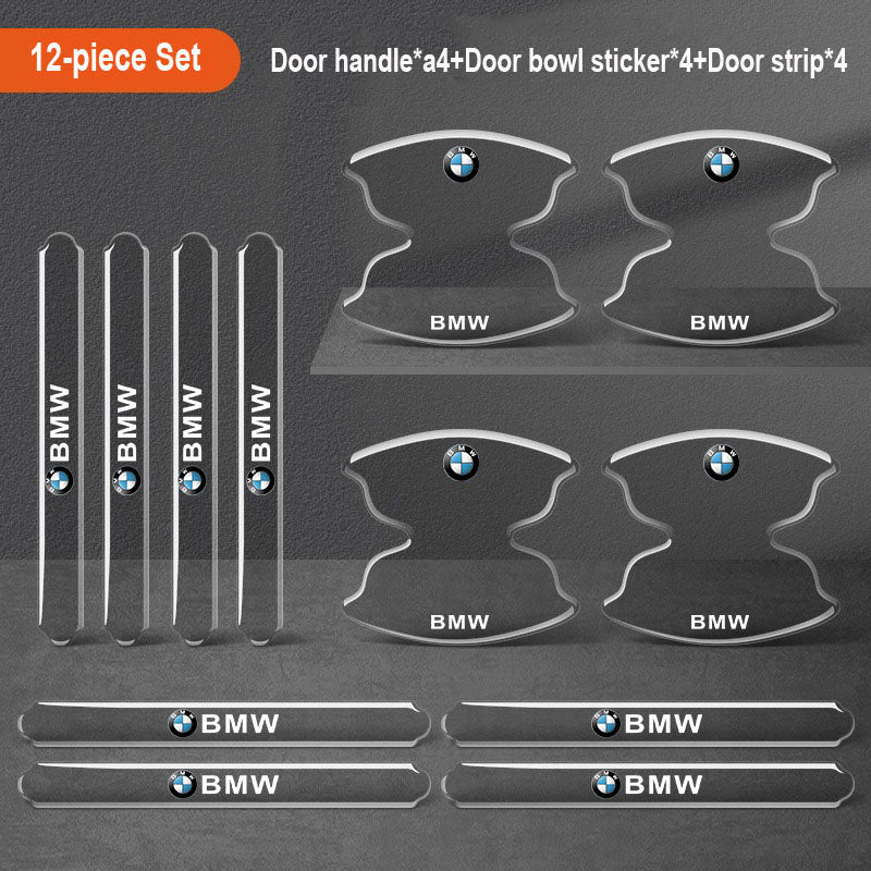 Sutirštinti automobilio durelių klijai su logotipu ✨8 vnt.✨--LT