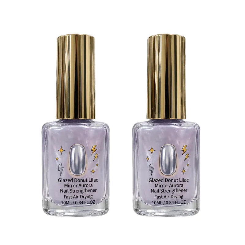 📢📢Kup 2, a 1 dostaniesz gratis!! ⏰Odżywka do paznokci Lilac Glossy Mirror