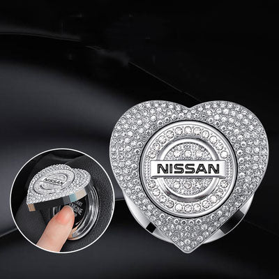 2025 m. karštas išpardavimas🔥Širdies formos, deimantais inkrustuotas apsauginis dėklas su vieno mygtuko užvedimu-LT