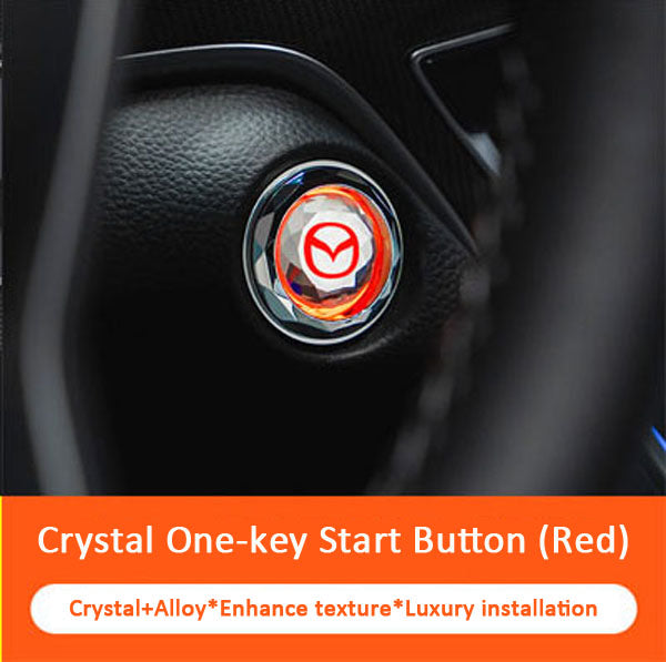 Karštas išpardavimas🔥49% nuolaida🔥Vienas raktas įjungimui krištolo apsaugos mygtukas-LT