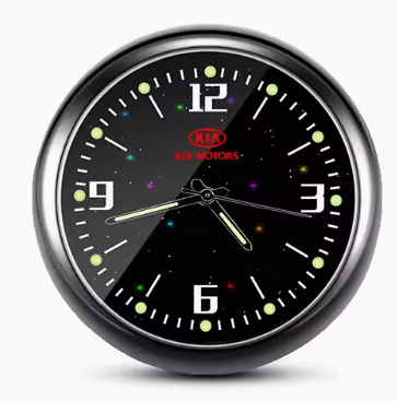 Ζεστές εκπτώσεις ✨50% έκπτωση ✨Φωτεινό ρολόι αυτοκινήτου με χαλαζία-GR