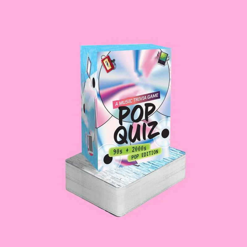 Tekst Pop Quiz Pop Quiz Edycja lat 90. i 2000. Gra muzyczna Trivia