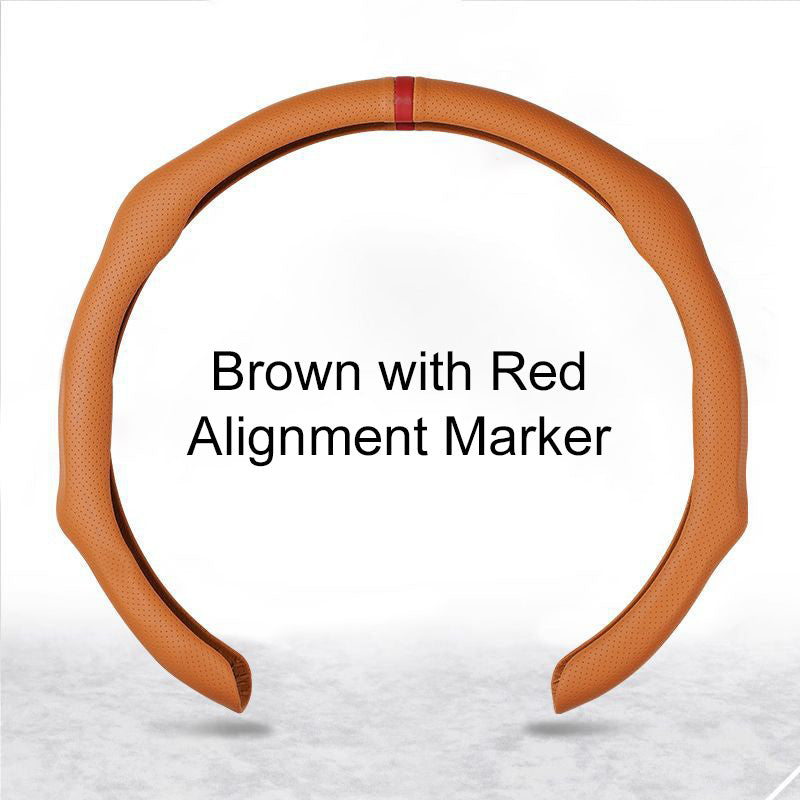 🔥🚗Oddychająca, antypoślizgowa, ultracienka osłona na kierownicę