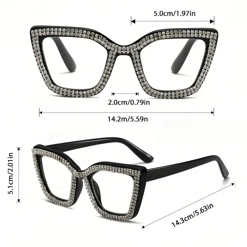 Okulary do czytania Cat Eye Anti-Blue Light