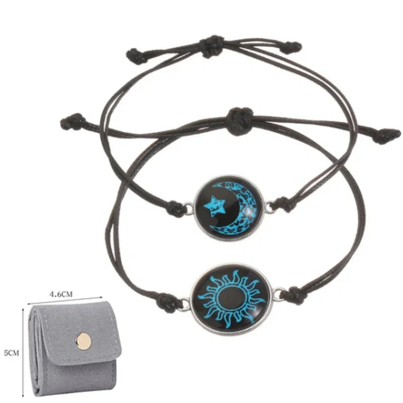 Słońce i Księżyc – Jedna Dusza. 💞 Bransoletki Dla Par, Które Łączą Pomimo Odległości.