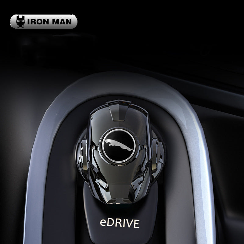 „Iron Man“ automobilio užvedimo mygtuko apsauginis dangtelis-LT