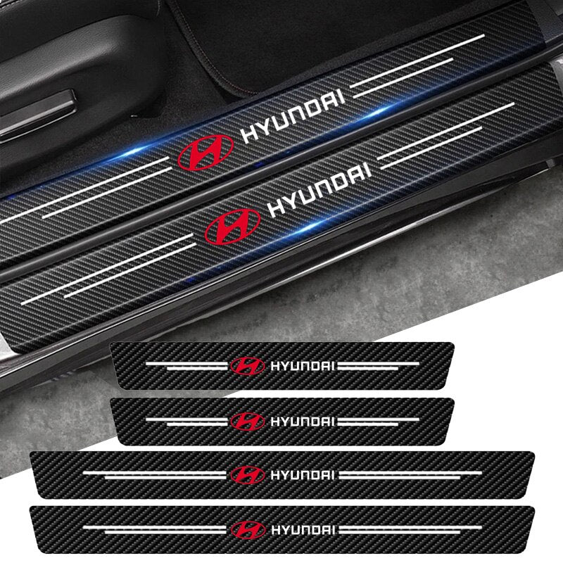 Προστατευτικό μαρσπιέ πόρτας από ανθρακονήματα (8 τεμάχια)-GR