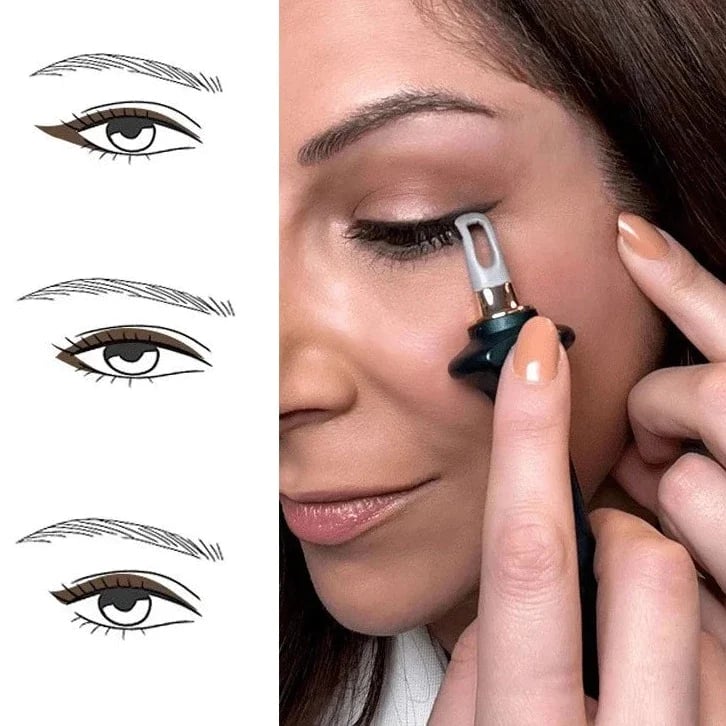 Ειδική προσφορά - 49% ΕΚΠΤΩΣΗ✨Άψογο σετ eyeliner με κρέμα eyeliner-GR