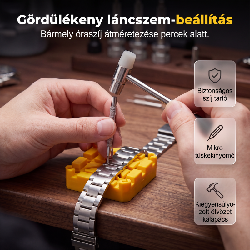 🛠️ Kompletny 72-elementowy zestaw do naprawy zegarków – 🕰️ Profesjonalna, precyzyjna konserwacja i bezproblemowe majsterkowanie w domu ✨🔧