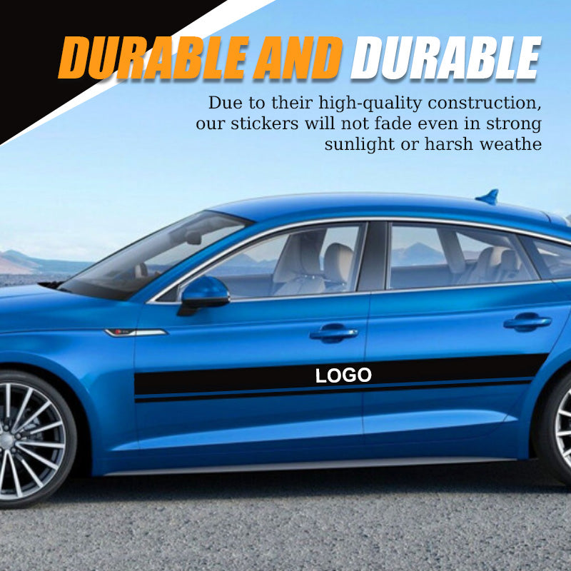 Nálepky na auto na ozdobenie kapoty (2 listy)-SK