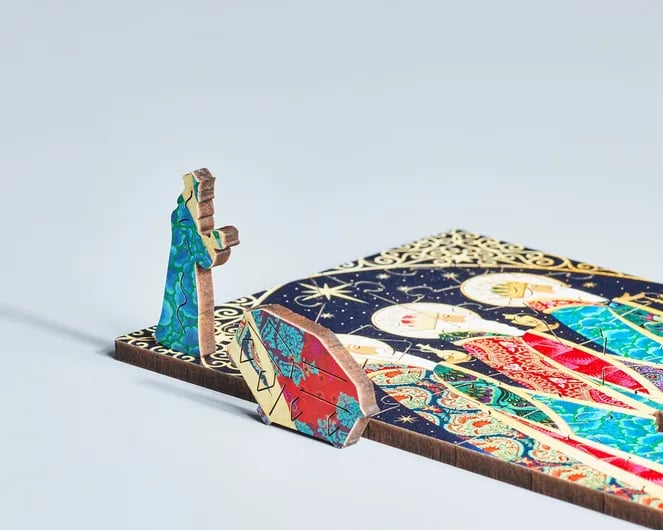 🏆Išpardavimas⚡ PARDUOTA DAUGIAU NEI 50 000! Beveik išparduota – 💥🧩 24 Kalėdų dienų Advento kalendoriaus dėlionė, geriausios dovanos-LT