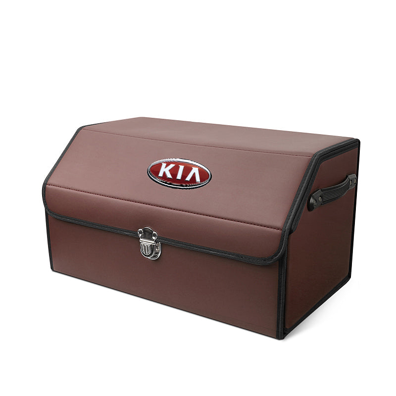 Skórzany schowek do bagażnika samochodowego