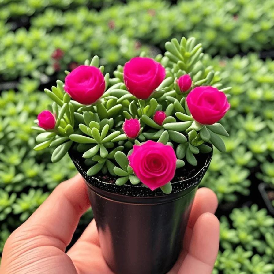 Dvigubos rožės orchidėjų svogūnėliai – atsparūs ir kvapnūs-LT