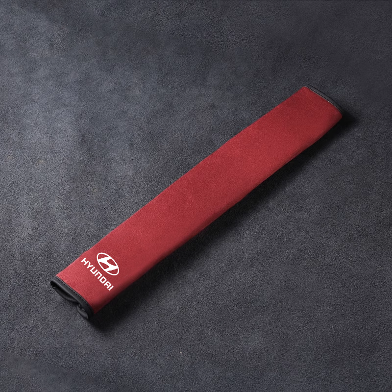 „SilkLeather“ saugos diržo užvalkalas – kaklo apsauga ir logotipo parinktis-LT