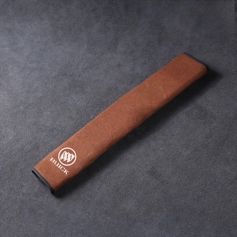 Κάλυμμα ζώνης ασφαλείας SilkLeather - προστασία λαιμού και επιλογή λογότυπου-GR