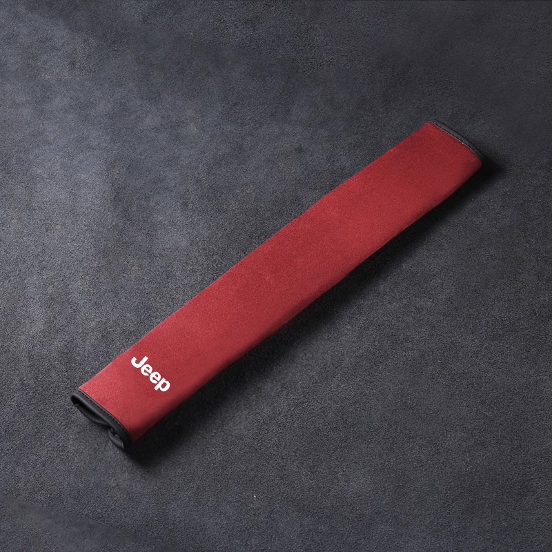 Κάλυμμα ζώνης ασφαλείας SilkLeather - προστασία λαιμού και επιλογή λογότυπου-GR