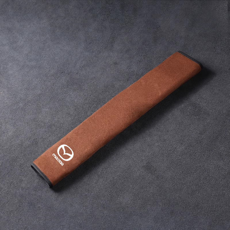 „SilkLeather“ saugos diržo užvalkalas – kaklo apsauga ir logotipo parinktis-LT