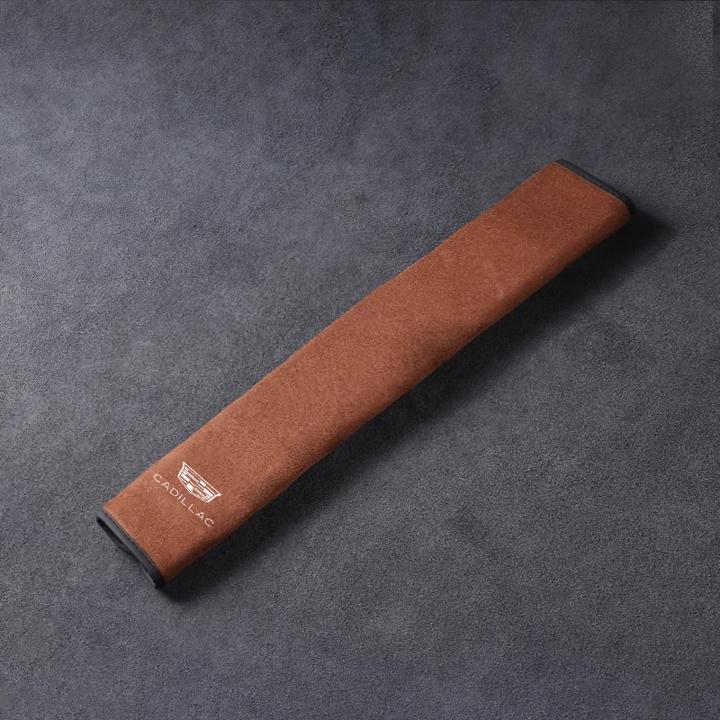 Κάλυμμα ζώνης ασφαλείας SilkLeather - προστασία λαιμού και επιλογή λογότυπου-GR