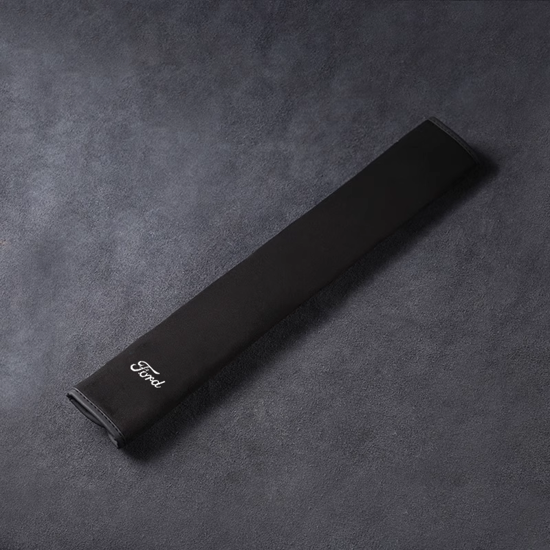 Κάλυμμα ζώνης ασφαλείας SilkLeather - προστασία λαιμού και επιλογή λογότυπου-GR