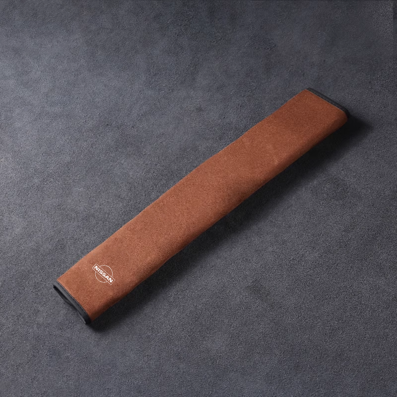 Κάλυμμα ζώνης ασφαλείας SilkLeather - προστασία λαιμού και επιλογή λογότυπου-GR