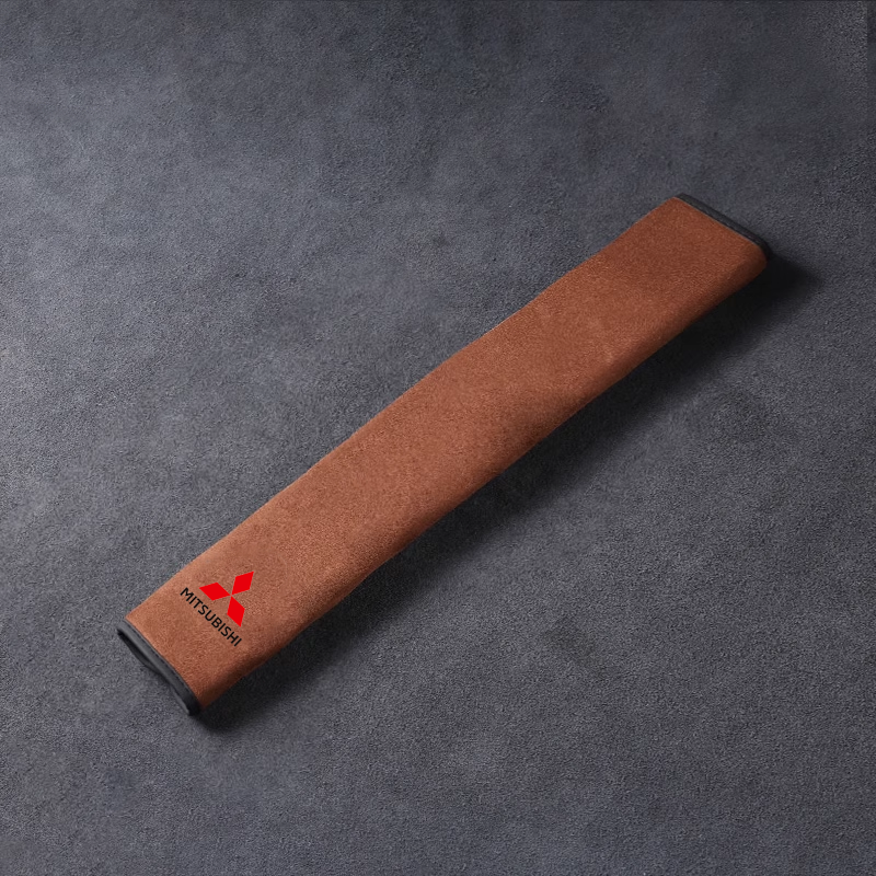 Κάλυμμα ζώνης ασφαλείας SilkLeather - προστασία λαιμού και επιλογή λογότυπου-GR