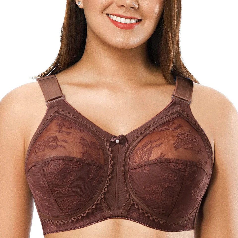 💖Triumph® 4-pak ✨Biustonosz transparentny bez pianki na duży biust