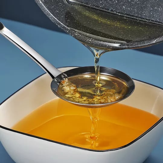 ⏳👍Αγοράστε 1 και πάρτε 1 δωρεάν 🎁 Σουρωτήρι από ανοξείδωτο ατσάλι με λεπτό πλέγμα-GR