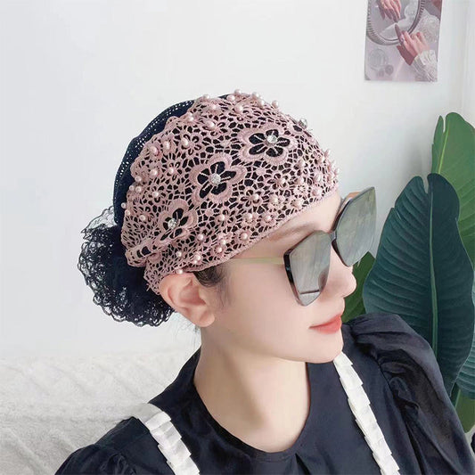 ⏳Diadema de encaje floral pre mujer-ES