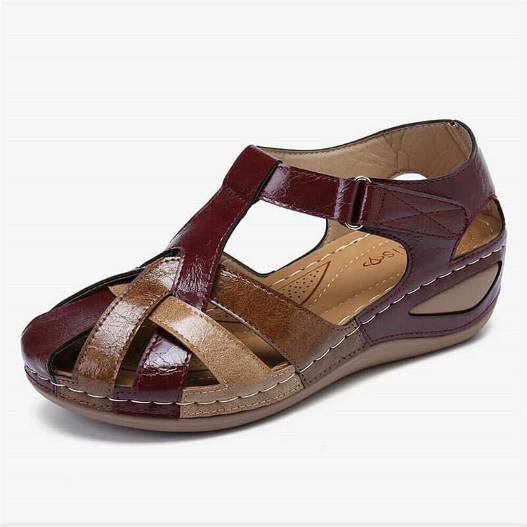 Sandalias casuales con cuña para mujer