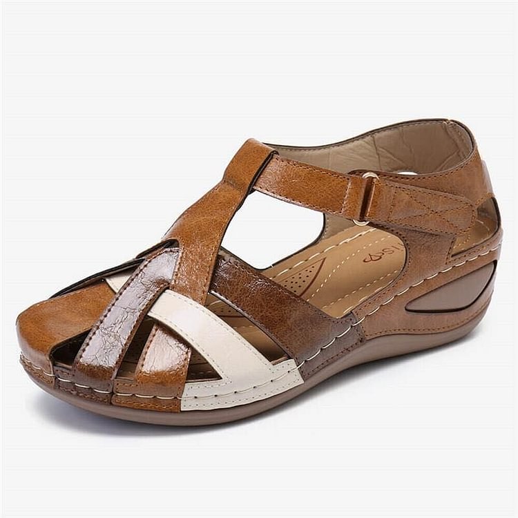 Sandalias casuales con cuña para mujer