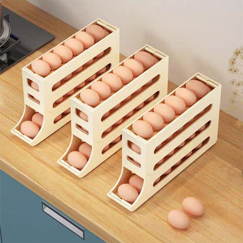 🥚4 pakopų pakrījamas kiauņš storage stovas-LT