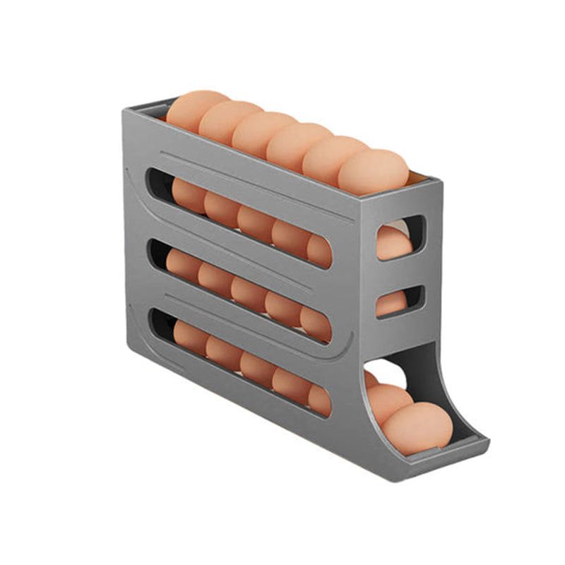 🥚4 pakopų pakrījamas kiauņš storage stovas-LT