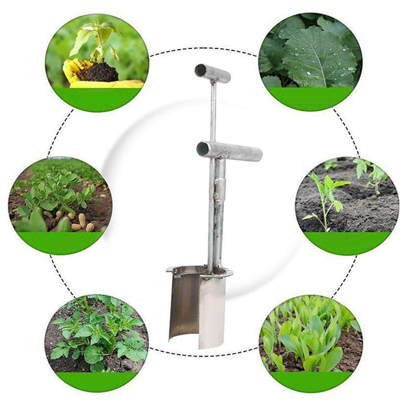 🌳Trasplantadora de plantones de plantas y frutales-ES