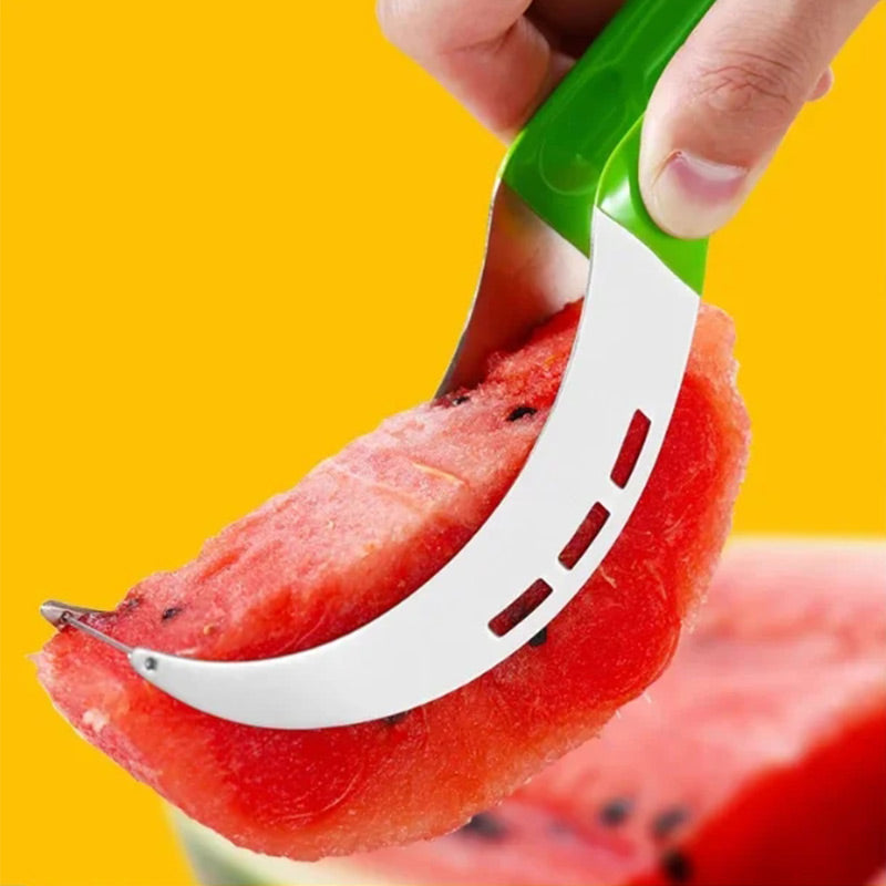 🍉🔪Daugiafunkcinė nerūdijančio plieno vaisių pjaustyklė