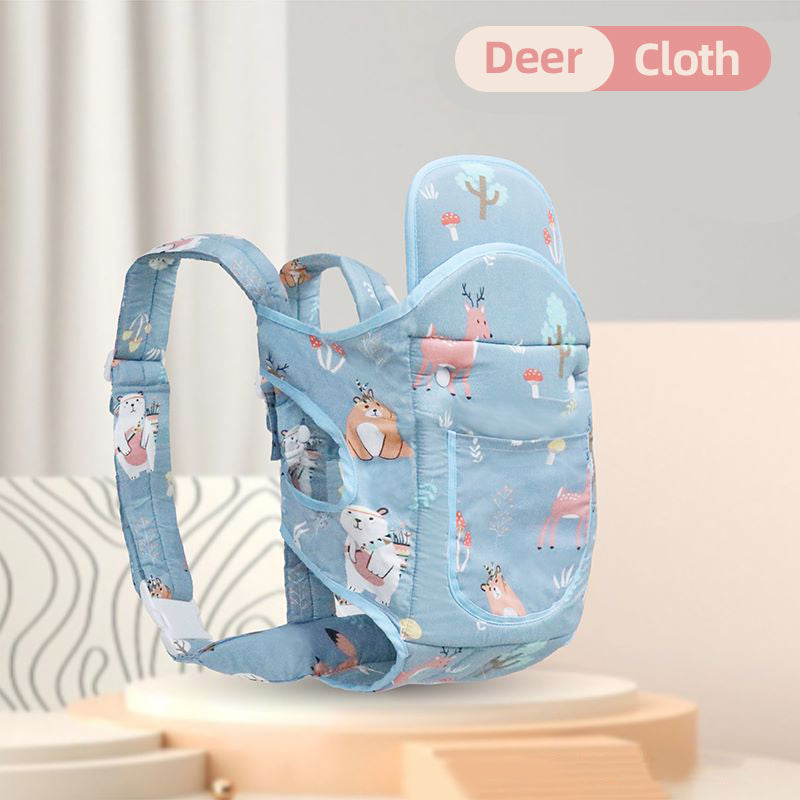 👶Wielofunkcyjne nosidełko dla dziecka mocowane na klatce piersiowej, z dwoma pasami naramiennymi